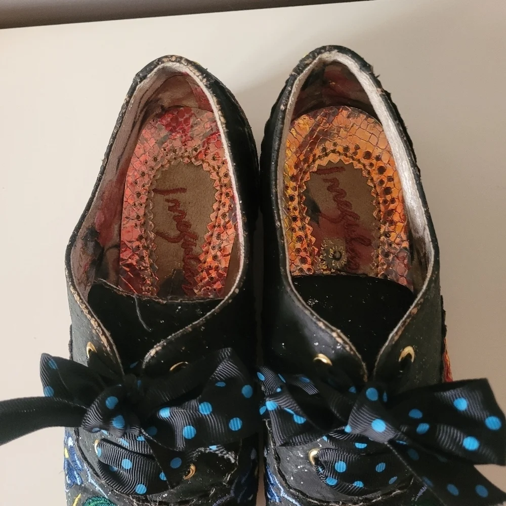 Irregular Choice What A Corker Oxfords, VGUC, Size 6